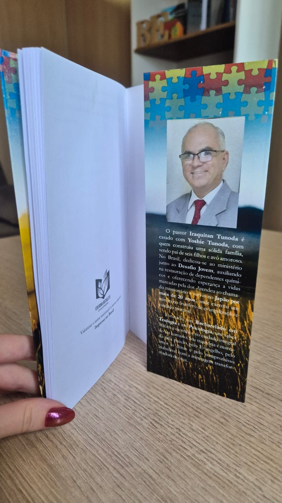 Pastor Iraquitan Tunoda - Autor dos livros cristãos e missionário no Japão